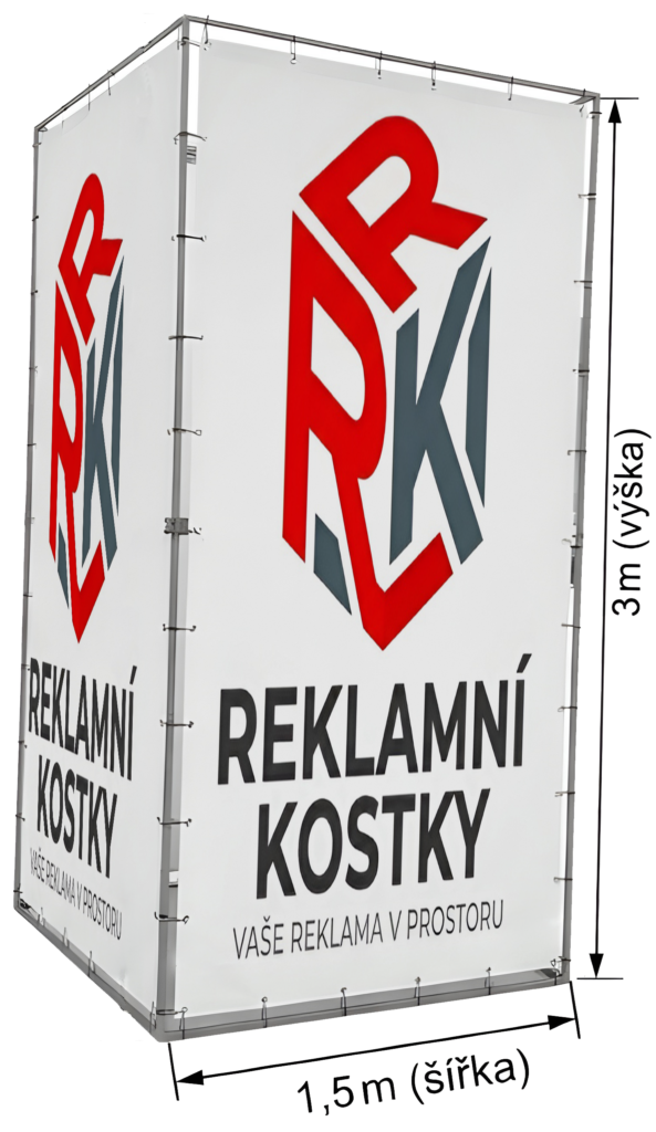 Konstrukce Hyperkostky - technický náčrt